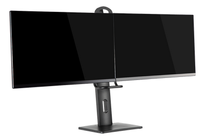DELTACO Office Vertical Lift Dual Monitor Stand