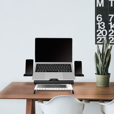 Hopfällbart Laptopställ och höjdjusterbart Sv