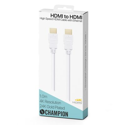 HDMI Cable Ha-Ha White 1.0m