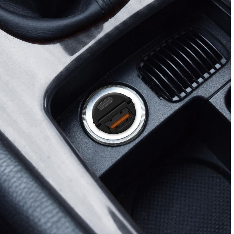 Billaddare Mini 1xUSB-C PD 1xUSB 30W