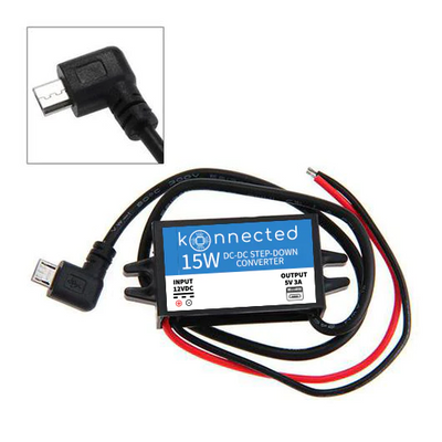 12V till 5V USB transformator