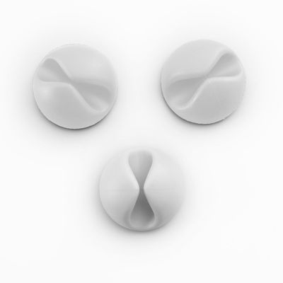 Bluelounge CableDrop - Självhäftande hållare för sladdar  6-pack