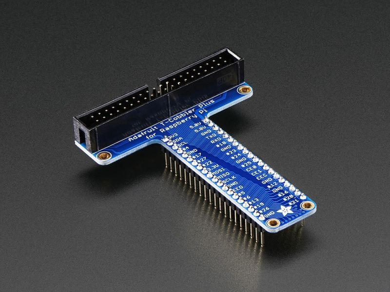 Adafruit Pi T-Cobbler Plus - Breakout for Raspberry Pi A+/B+/Pi2/Pi3 - Assembled