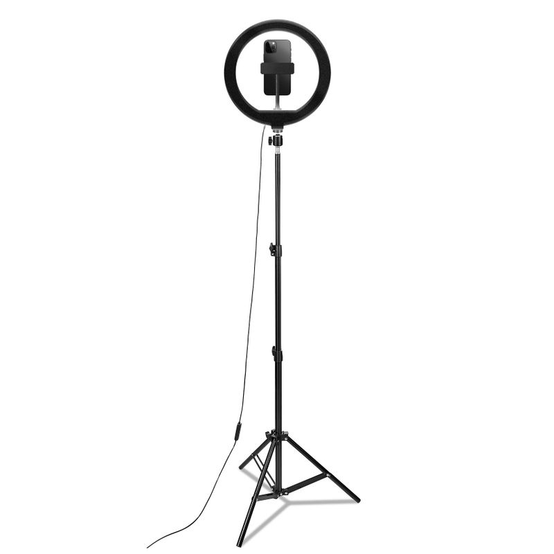 CLICKRINGUSB 12" Ringlampa med 1,6m Tripod