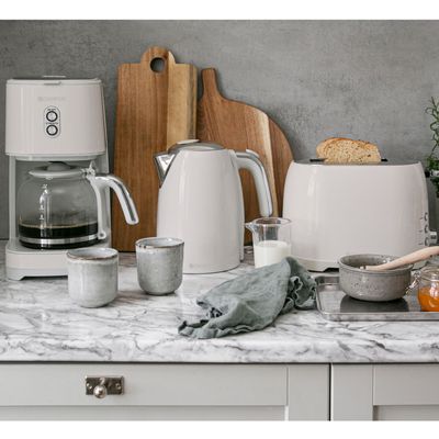 Toaster 2 slices Creme White Series