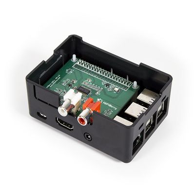 HiFiBerry Case for DAC+/Digi+/AMP+ Black (RPI 3B+)