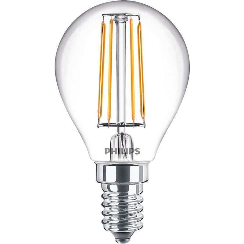 2-pack LED E14 Klot 4,3W (40W) Klar 250lm