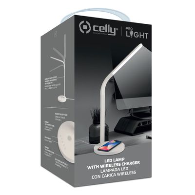 Skrivbordslampa med trådlös laddning 5W