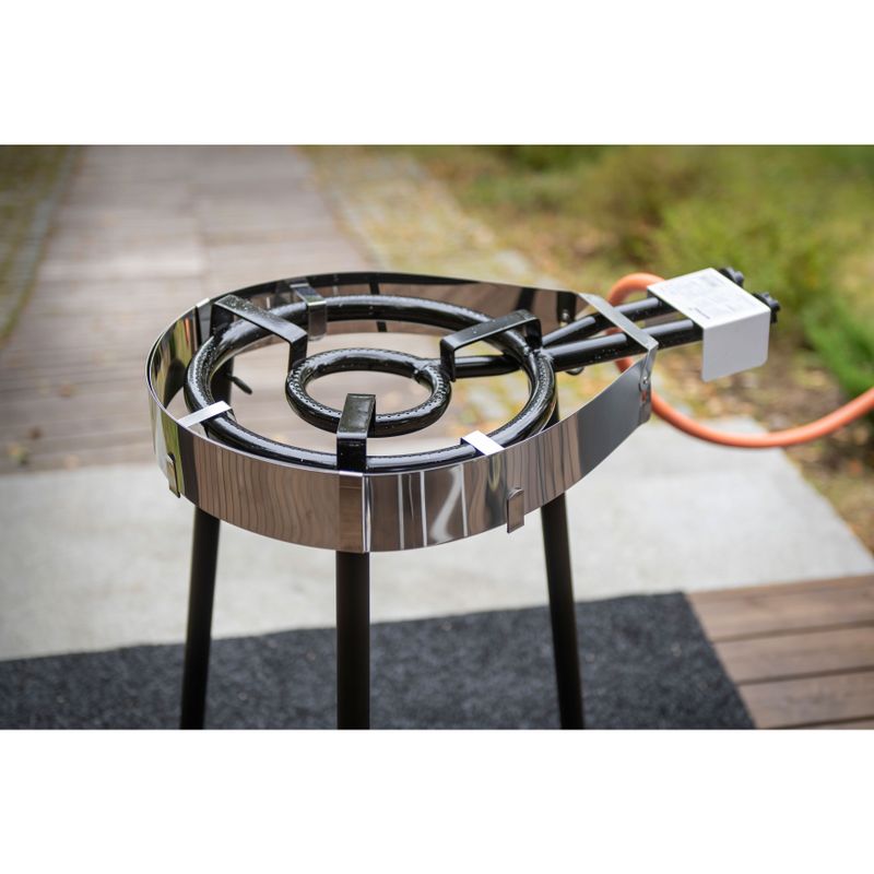 Gas ring Brännare Emaljerad 50cm