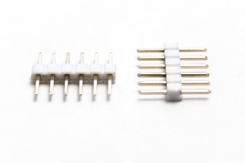 Litcessory Pin Headers 15 pack White