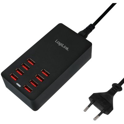 USB-laddare 8 portar 8,8A