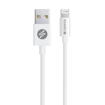 Ladd&Synk kabel Lightning 2m Vit