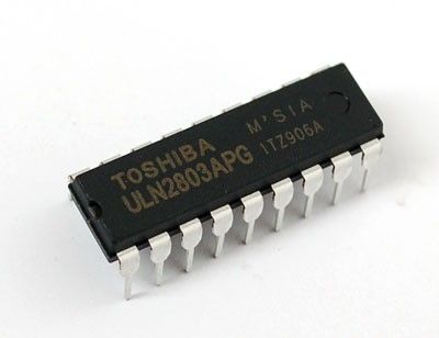 ULN2803: 8 Channel Darlington Driver (Solenoid/Unipolar Stepper) - ULN2803A