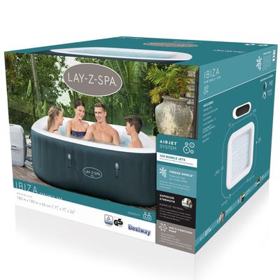 Lay-Z-Spa® Ibiza Airjet 1.80m x 66cm