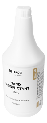 DELTACO Office Hand sanitizer 70%, 1000 ml