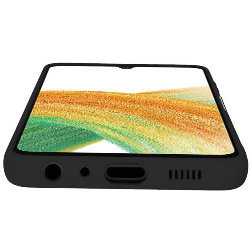 Cromo Soft rubber case Galaxy A23 Svart