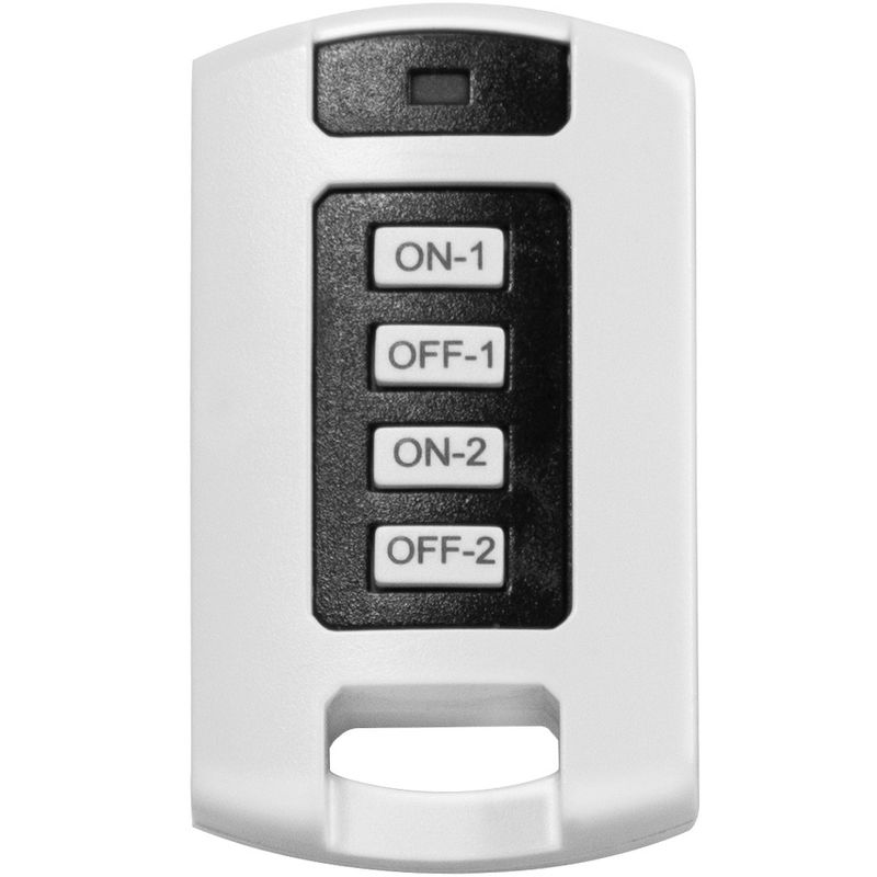 Grenuttag 5-vägs med fjärr 433 MHz 1,5m Vit