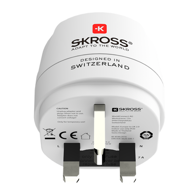 UK and other countries power adapter