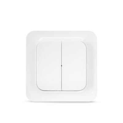 Wall switch 2-channel, On/Off and dimmer function, staircase function - Eljo trend look alike - Nexa WT-2
