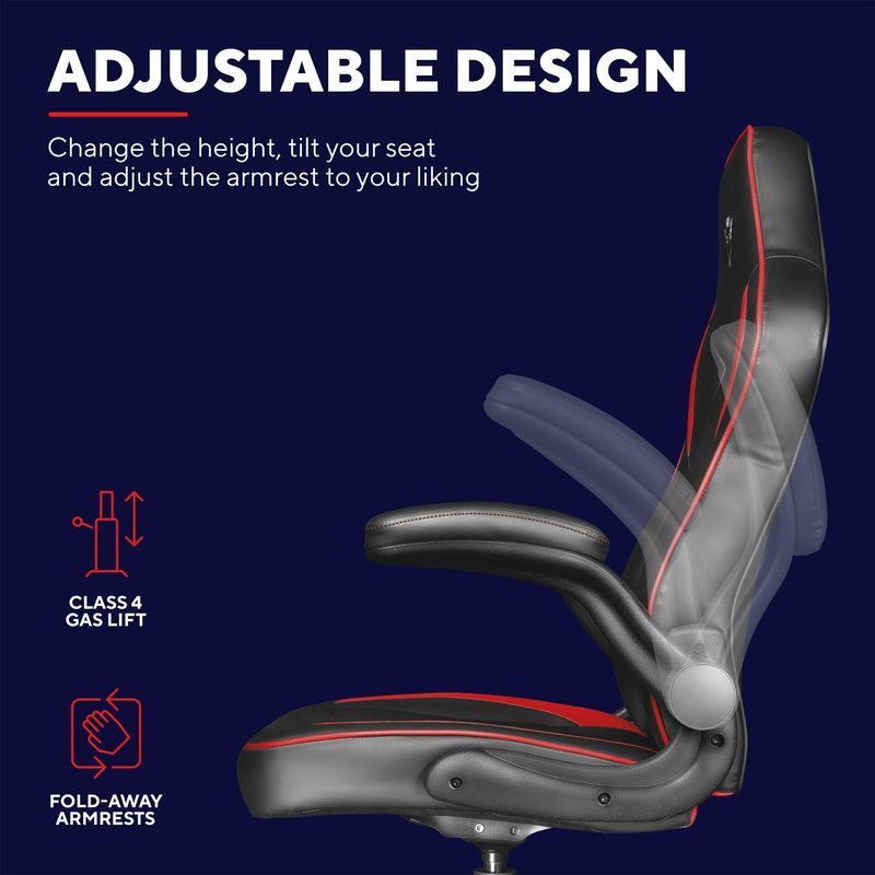 GXT 704 Ravy Gaming Chair Black/Red