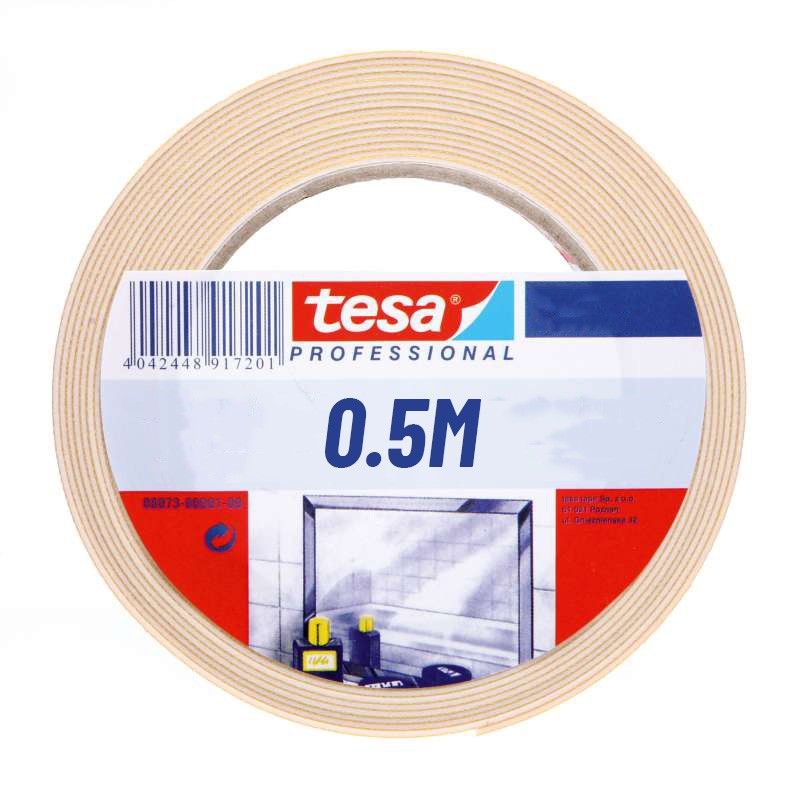 Ersättningstejp för LED-lister 12mm - 0,5 meter