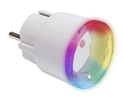 Shelly Plus Plug S - Smart WiFi plug-in relä med energimätning
