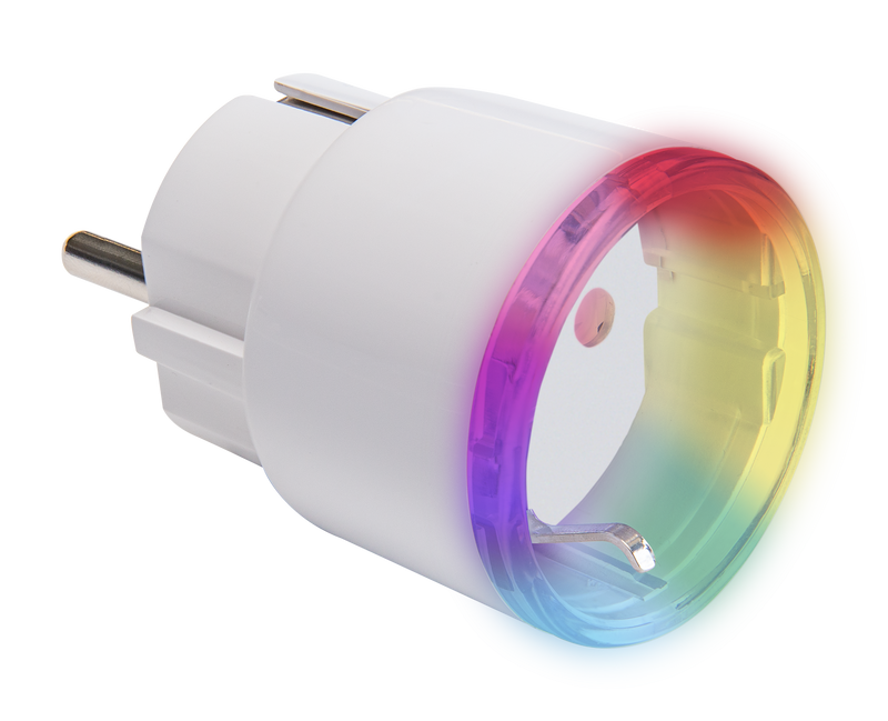 Shelly Plus Plug S - Smart WiFi plug-in relä med energimätning