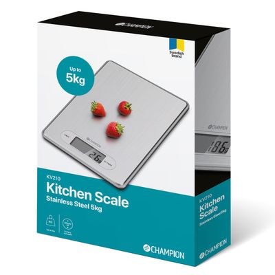 Kitchen Scale 5kg Stainless Steel