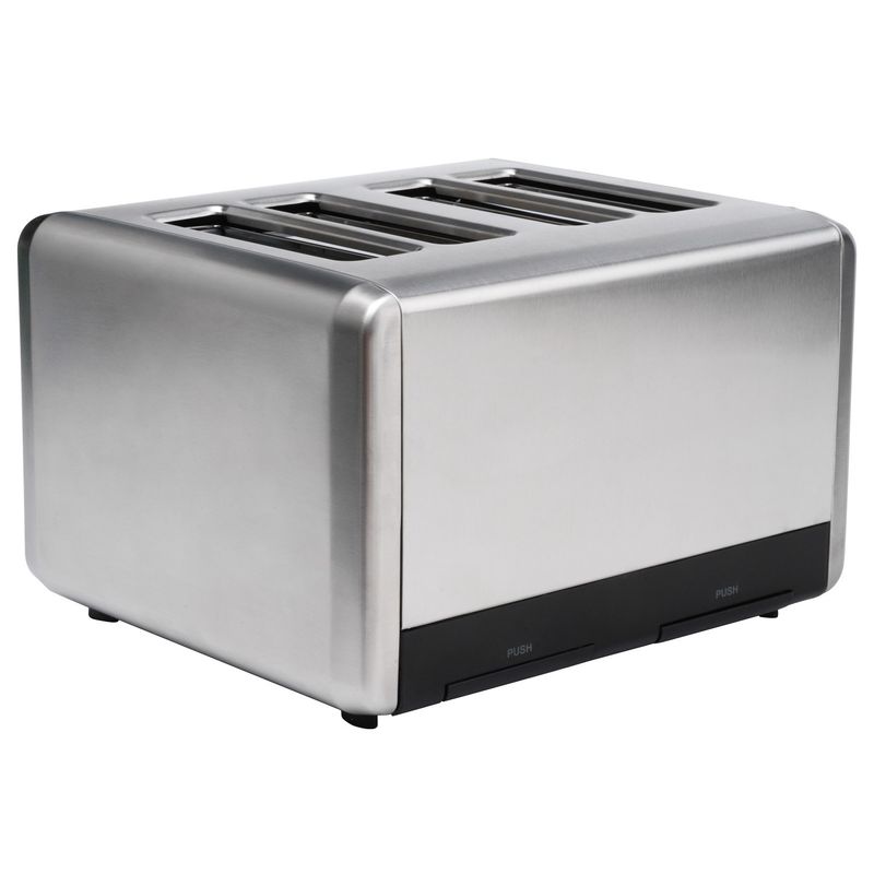 Toaster 4 slices Stainless Steel