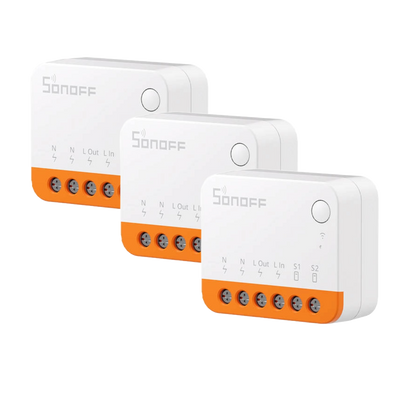Sonoff MINIR4 är en kompakt och mångsidig WiFi-brytare 3-pack