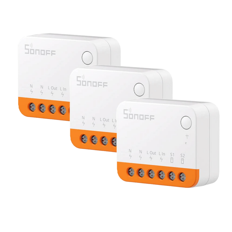 Sonoff MINIR4 är en kompakt och mångsidig WiFi-brytare 3-pack