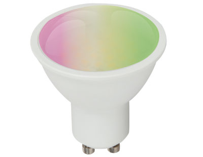 Smart LED lampa RGBTW GU10, 4,8W, 230 lm