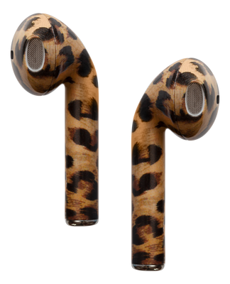 Hörlurar TWS Earbuds, leopard