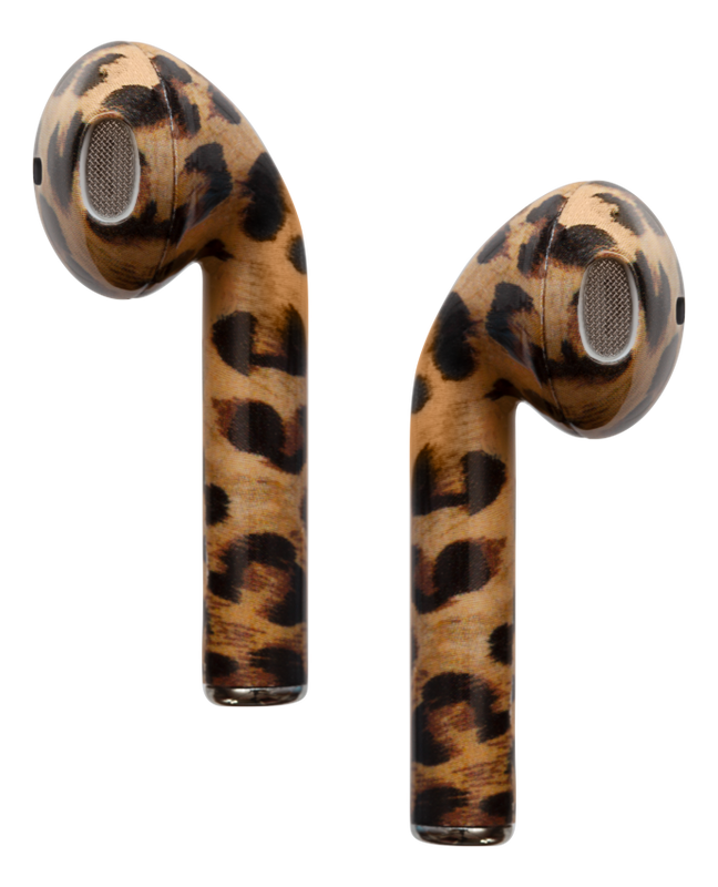 Hörlurar TWS Earbuds, leopard