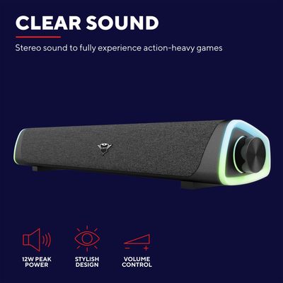 GXT 620 Axon RGB Illuminated Soundbar