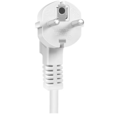 Grenuttag 5-vägs med fjärr 433 MHz 1,5m Vit