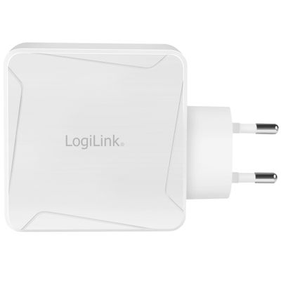 USB-laddare 1 x USB-C PD 1 x USB-A 100W GaN