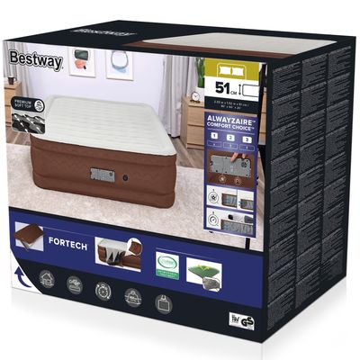 AlwayzAire Air Mattress 2.03m x 1.52m x 51cm