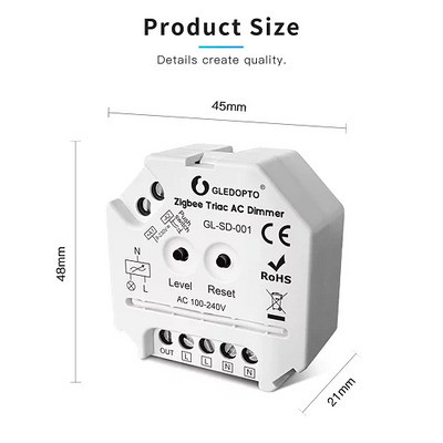GLEDOPTO Zigbee Dimmer