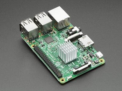 Cooling fan for Raspberry Pi3/4 made of aluminum