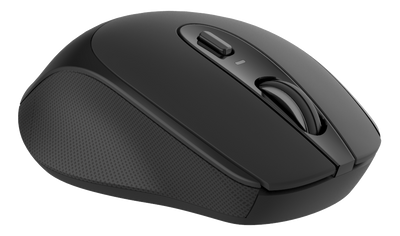 DELTACO Wireless office silent mouse, USB receiver, rubber coated