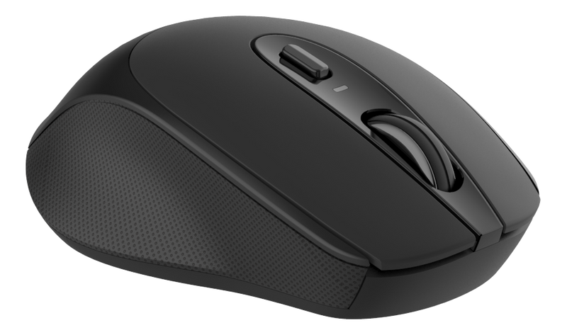 DELTACO Wireless office silent mouse, USB receiver, rubber coated