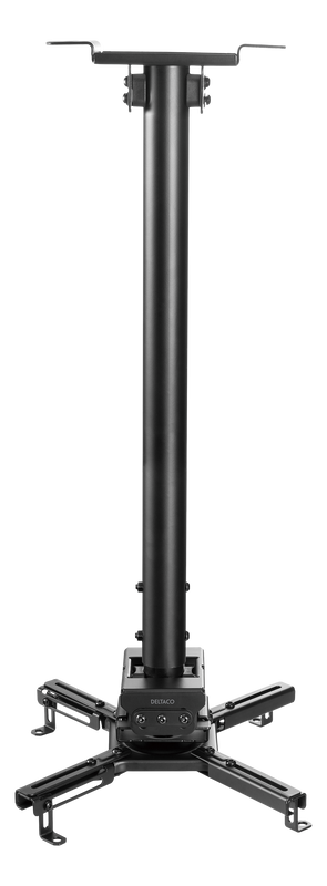 DELTACO Office Projector Adjustable Ceiling Mount, 745mm-1145mm, 35kg.