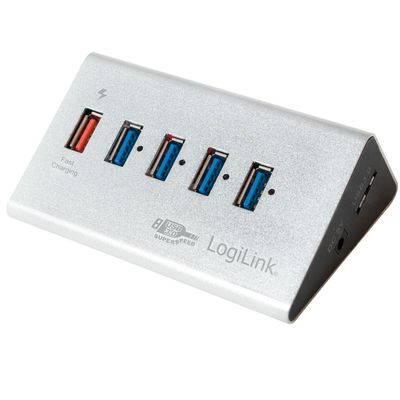 USB 3.0-hub 4+1 fast charge