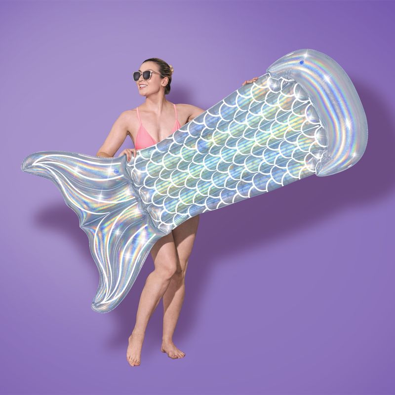 Air mattress 1.93m Rainbow shimmering