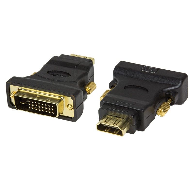 HDMI-hona -> DVI-D-hane