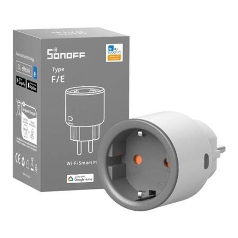 Smart plug WiFi Sonoff S60TPF 2-pack