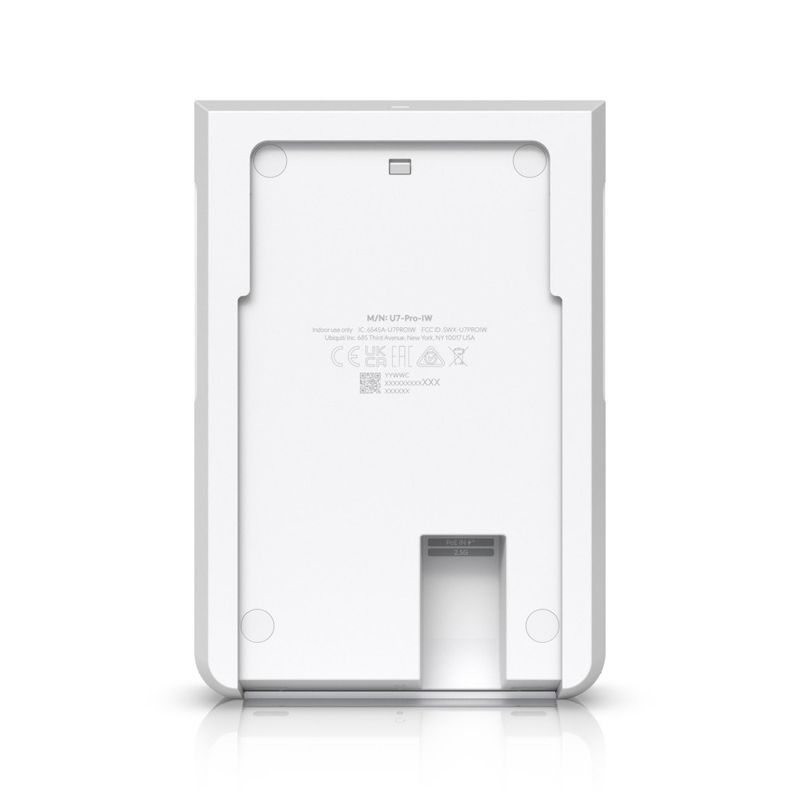 Ubiquiti U7-PRO-WALL – Wi-Fi 7 accesspunkt för väggmontering med PoE+