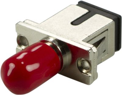 DELTACO snap-in skarvdon för fiber, 1xSC-ST, Mutlimode, simplex, metal