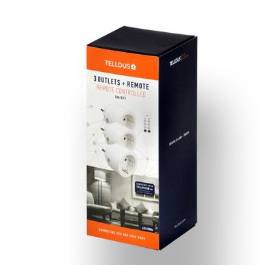 Package - Plug-in switch 3x3680W + remote control